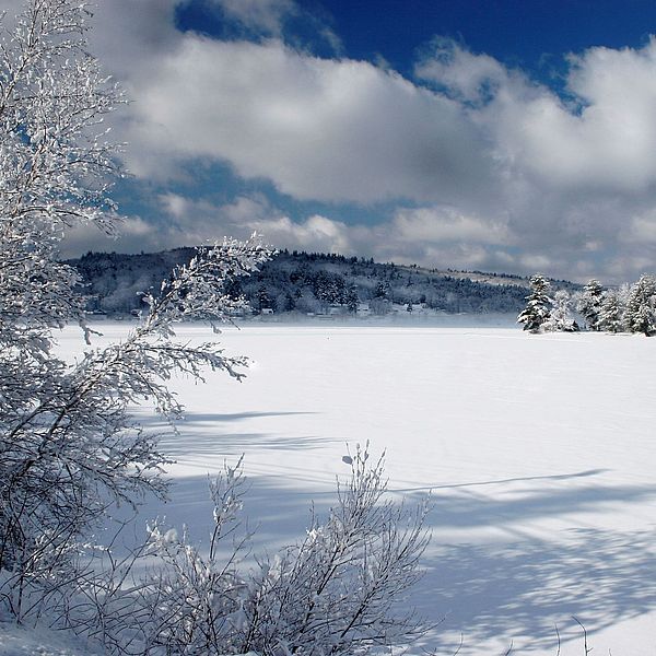 Ice-in on Newfound Lake