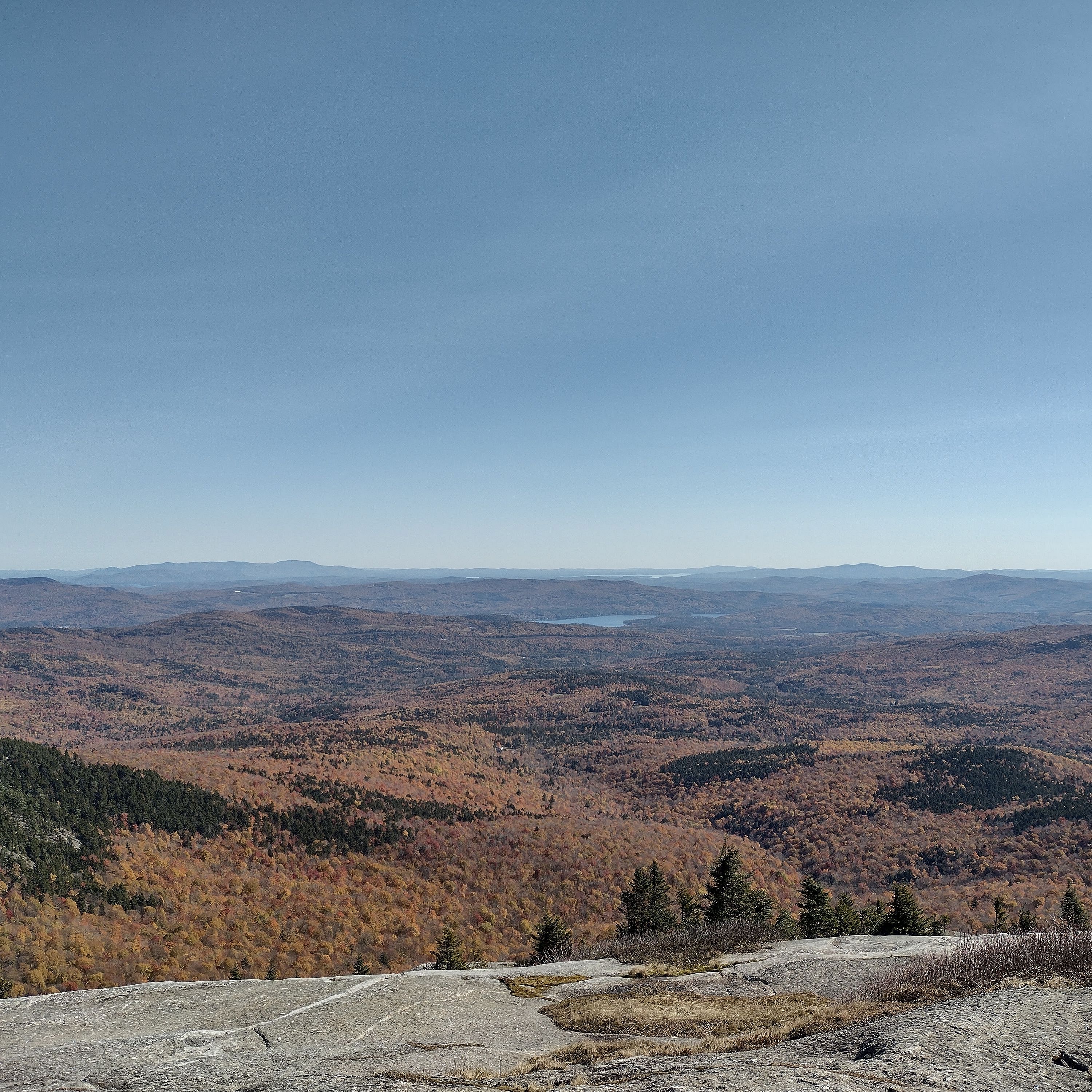 View of Newfound Lake from Cardigan Mountain