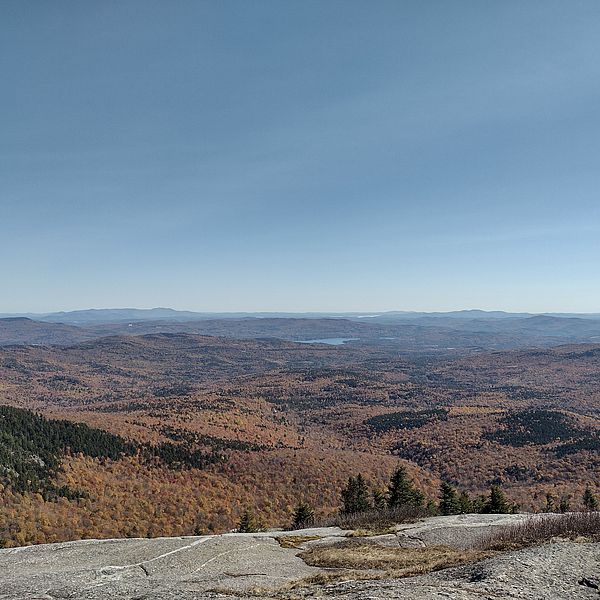 View of Newfound Lake from Cardigan Mountain