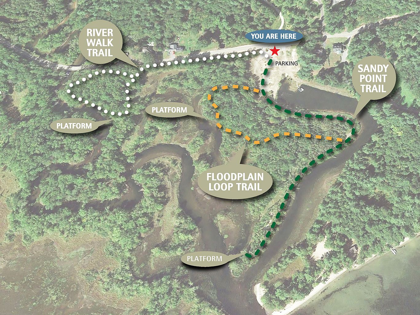 Trail Map graphic