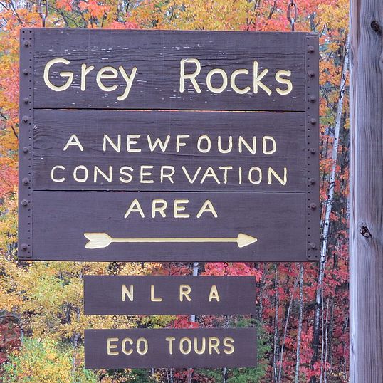Grey Rocks Conservation Area Sign